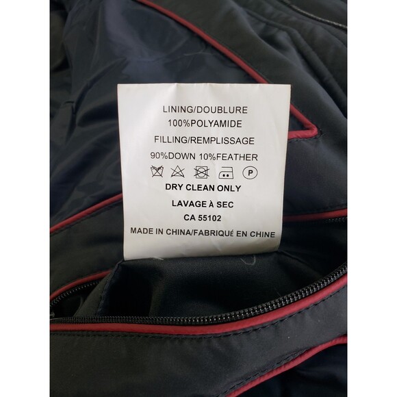 Spier & MacKay Black Short Down Feather Puffer Jacket Mens Size XL - Picture 10 of 10